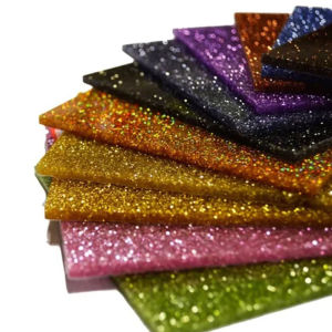 Single-sided Shiny Acrylic Sheet PMMA 3.0 mm Thick Various Colors Suitable for Decorative Objects Crafts and Jewelry