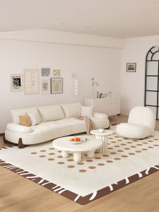 YIZUO | Creamy Style Modern Minimalist Living Room Sofa