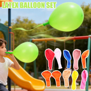 ลูกโป่งฝึกการหายใจ20ชิ้นอุปกรณ์ฝึกความจุปอดสำหรับนักกีฬานักร้องฝึกความแข็งแรงลมหายใจบริเวณหน้าท้อง