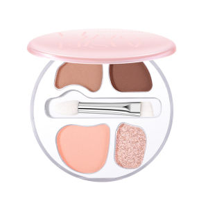 MENGJIESHANGPIN | Four-Color Eyeshadow Palette Beginner-Friendly Highlighting Shadow To Eyeliner Natural Makeup Blush Comprehensive Palette Earth Tones