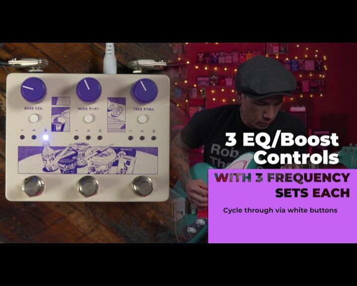 Ground Control Audio Noodles EQ Boost Overdrive Lazada.co.th