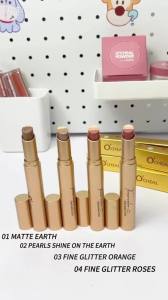 OCHEAL | OCHEAL Three Color Eye Shadow Stick Gradient Delicate Shiny Waterproof Glitter Eye Shadow Waterproof Long-Lasting Eye Cosmetics