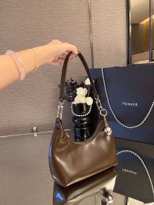 MY&FSNH | Fashionable Light Luxury Oil Wax Leather Shoulder Crossbody Bag
