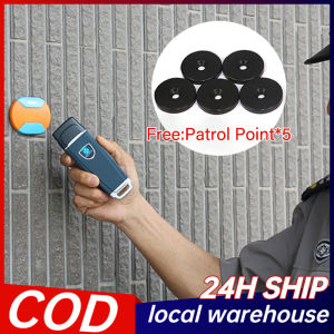 JWM Guard Tour System Patrol Stick with Free 5pcs patrol point and storage bag Guard Patrol Security Patrol Electronic Patrol System Patrol Machine Intelligent Patrol Detector Magnetic charging IP67 Waterproof Dustproof Dropproof Inductive RFID 125KHz