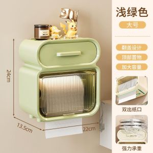 Kệ Đựng Khăn Giấy Phòng Tắm Chống Thấm Nước Sáng Tạo Không Cần Khoan Kệ Đựng Giấy Vệ Sinh Kệ Đựng Khăn Giấy Kệ Đựng Khăn Giấy Vệ Sinh