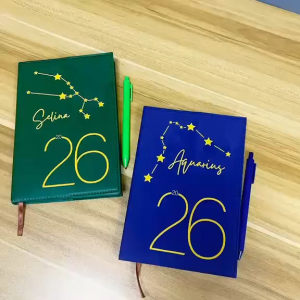 Transfer It Personalized Zodiac Sign Virgo Aquarious Capricorn Journal Weekly Calendar Notebook
