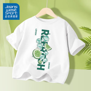 JEANSWEST SPORT | Sport Children T-shirt Cotton Short Sleeve
