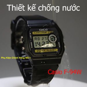 Đồng Hồ Nam Casio F-94W9 .d. Made In Thailand Chống Nước Siêu Bền Pin Lâu