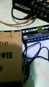 COD Caline Power Supply 10 Isolated Output EU Adaptor Pedal Effect Gitar - CP-05