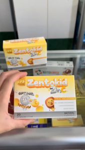 Kẽm nước Zentokid ZinC - bổ sung Vitamin C và Kẽm hỗ trợ ăn ngon ngủ tốt