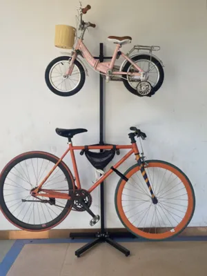 Space-Saving Bicycle Stand Vertical Display Rack