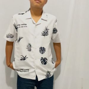 WHSTL. Fullprint Shirt Odep - White
