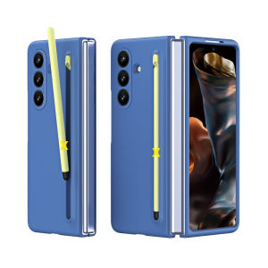 With S Pen Stylus Case For Smasung Galaxy Z Fold 8 Ultra 7 6 5 4 3 Pen Slot Shockproof Hard PC Protection Cover For Fold8 Ultra
