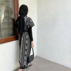 (READY STOCK) Dress Aurora - Baju Tenun - Seragam Keluarga - Sarimbit Kondangan - Couple Tenun