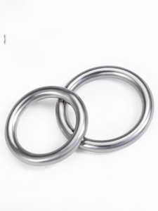 304 Stainless Steel Seamless round Rings O-Ring Solid Seamless Iron Hoop Hammock Yoga Connection Buckle Metal Steel Ring