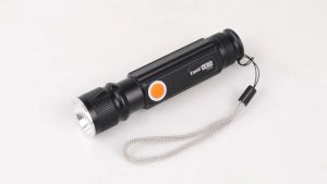 PENGIRIMAN CEPAT TaffLED Senter LED Lentera USB T6 dan COB 2300 Lumens WY8106 / senter terang jarak jauh led zoom 2300 lumens tahan lama 24 jam buat berburu malam camping jombo cas anti air super besar baterai