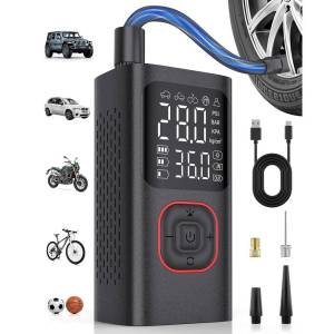 ROMADA | Smart Portable Digital Multi-Function Car Tire Inflator