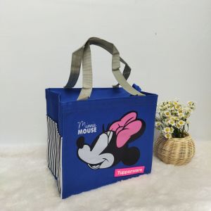 Tupperware Tas Minnie Mouse ( Zipper Bunga Es )