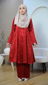 KEBARUNG RIAU TIJANI | KEBARUNG LABUH PLUS SIZE (NURSING) | KEBARUNG RAYA 2025 MUSLIMAH | BAJU KEBARUNG LABUH RAYA MURAH