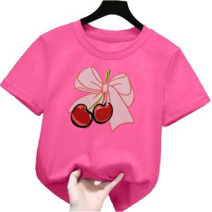 baju kaos anak perempuan gambar pita viral korean Tshirt kids viral pita 1-12tahun k.010