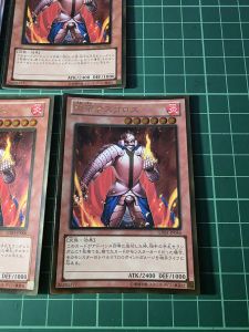 YUGIOH Japanese EE3-JP081 GS03-JP006 GDB1-JP046 炎帝泰斯塔罗斯 Thestalos the Firestorm Monarch (SR)(GR)(N) 95%97%95%90%x2 97%x4