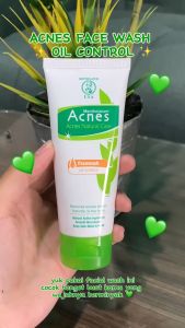 ACNES FACIAL WASH OIL CONTROL 50 GR/SABUN PEMBERSIH WAJAH/KULIT BERMINYAK/BERJERAWAT
