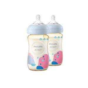Philips Avent Natural 2.0 Premium PPSU 4oz/125ml Feeding Bottle 0m+