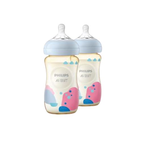Philips Avent Natural 2.0 Premium PPSU 9oz/260ml Feeding Bottle 1m+
