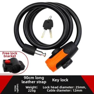 Theft Prevention Password Lock for Bikes Fixed 5 Digits