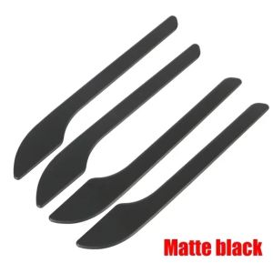 4Pcs/Set ABS Carbon Fiber Car Door Handle Wrap Cover Stickers Accessorie For Tesla Model Y Launch Model 3/Y/3