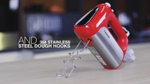 Cornell Hand Mixer CHM-909DX Turbo DC Motor Egg Beater Mixer 300W