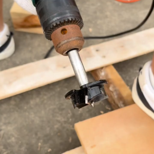【UPGRADE 3-BLADE】35mm Forstner Drill Bit Concealed Hinge Hole Opener Boring Bit Wood Hole Saw Cutter for Cabinet Door Woodworking Auger Drill Forstner Bit Set Hinge Boring Woodworking Hole Saw Cutter Round Shank Wood Tools