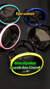 Kacamata Selam Oval Kacamata Nelayan Kansa Scuba Lensa Jernih Anti Bocor Tahan Air Berenang