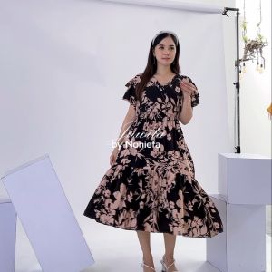 Nonieta Juwita: Daster Kekinian Terbaru Busui Bumil & Kimono Baju Tidur Premium Rayon