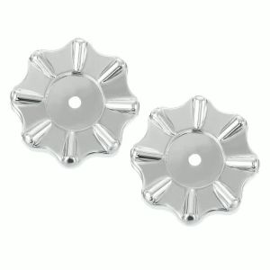 2pcs Knob Handles Square Mounting Port Wheel Handle 13mm Height Faucet Handles For Air Conditioner Manifold Gauges