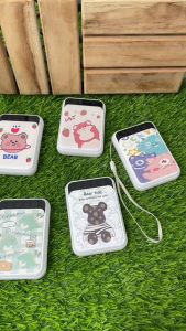 MINI POWERBANK MURAH Karakter 8.800 mAh 2 USB High Quality Smartphone Fast Charge