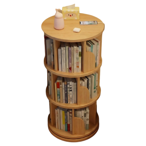 ZHUOHE | Rotatable 360 Degrees Bookshelf