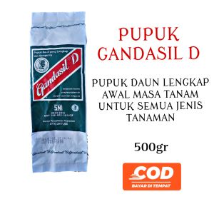 Pupuk Gandasil D Hijau Nutrisi Daun 500gr Semua Jenis Tanaman