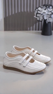 [JSJK]Womens Soft Mary Jane Flats Non-slip  Casual Work Shoes for Nurses Students Office shoes#a02