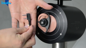 2 Pin MIC PTT D-Shape Iradio Earpiece Headset For Baofeng/Kenwood/Cignus/WLN Two Way Radio Walkie Talkie K Plug 5R 888S UV85 C1