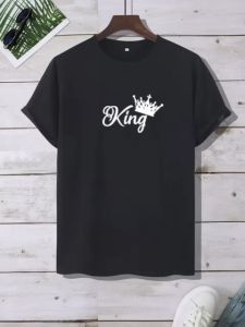Baju kaos pria lengan pendek atasan pria baju kaos laki laki dewasa polos atasan pria oblong King