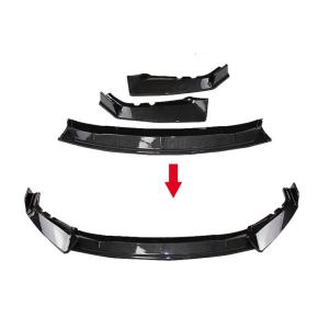 Front bumper for 2017 2018 2019 Honda CRV car lip spoiler split ABS diffuser plastic modified accessories
