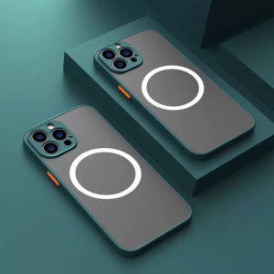 CHUBAN | Clear Matte Magnetic For Magsafe Case For iPhone 18 17 16 15 14 13 12 Pro Max Mini Plus 17E 16E Casing Shockproof Phone Covers