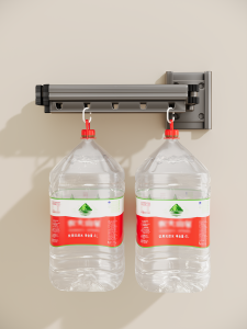 WEILAISHI | Suction No-Drilling Folding Invisible Waterproof Shower Curtain