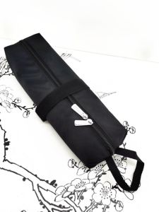 Fydi Hair Curling Iron Storage Bag Heat Resistant Aluminum Foil Protection Case for Hair Styling Tools Straightening Iron