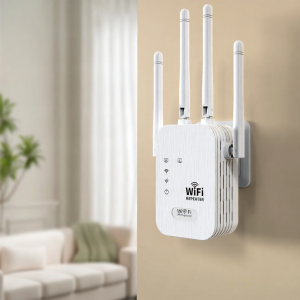 Logitech | Dual Band 5G-2.4G WiFi6 Signal Enhancer Amplifier