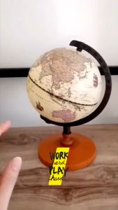 WHPH Shop ลูกโลกจำลอง พร้อมส่งที่ไทย | ลูกโลก เสริมฮวงจุ้ย หมุนได้ ชื่อประเทศไทย ของตกแต่งบ้าน