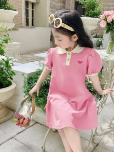 Feminine Stylish Casual A-Line Poloshirt Dress Polo Collar