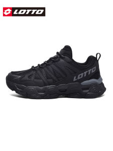 Lotto | Black Breathable Retro Outdoor Sports Shoes