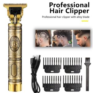 Electric Hair Clipper Hair Trimmer For Men Barber Shop Professional Hair Clipper USB Rechargeable Electric Shaver Beard Barber Hair Cutting Machine